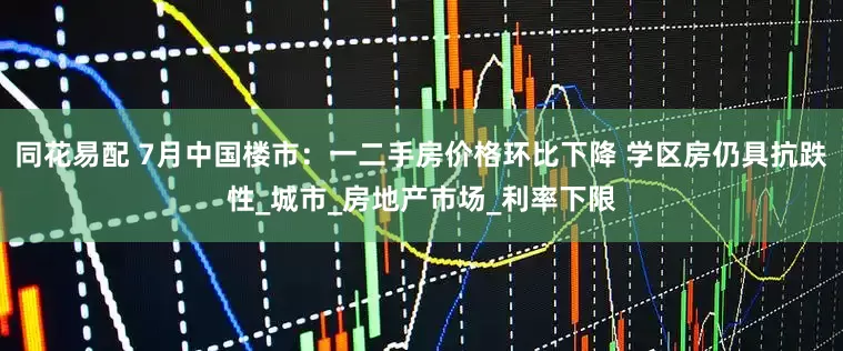 同花易配 7月中国楼市：一二手房价格环比下降 学区房仍具抗跌性_城市_房地产市场_利率下限